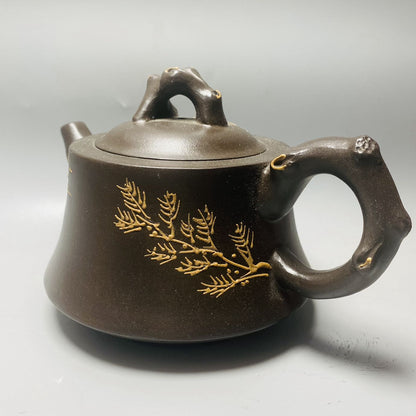 Vintage Chinese Yixing Purple Clay Teapot Zisha Ceremony Teaware Collection Rare