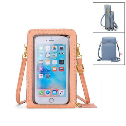Women Leather Shoulder Bags Large Capacity Crossbody Bags Handbag Phone Purse