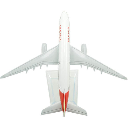 1/400 Alloy Plane 16cm A330 Iberia Airlines Airplane Model With Display Stand
