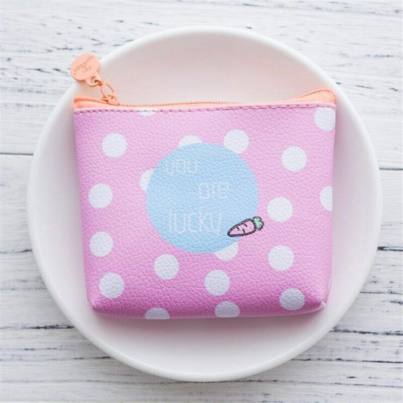 Women's Wallet Small Coin Pouch Bag Female Purse PU Leather Mini Money Key Card