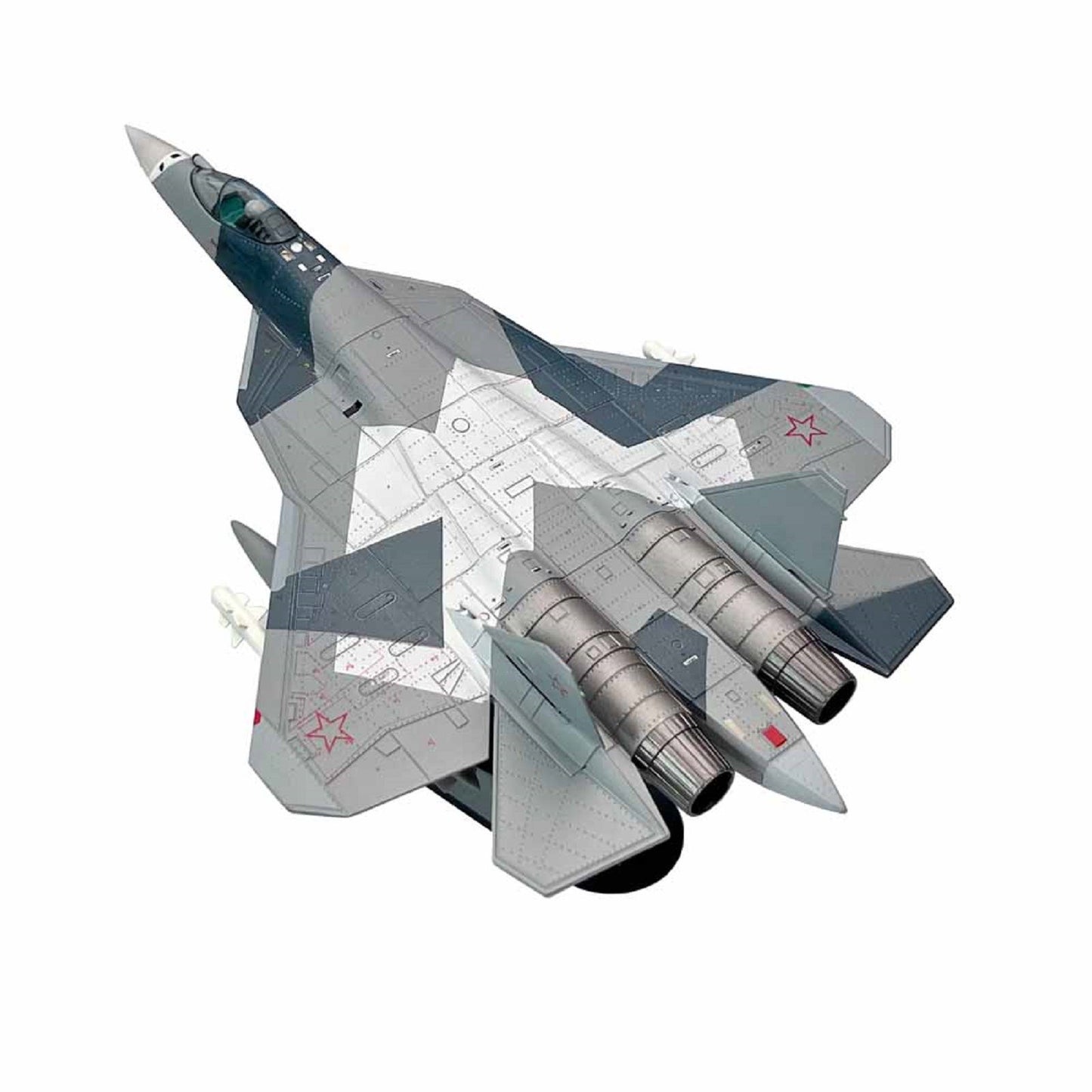 1/100 Scale Russian Su-57 Stealth Fighter With Display Sand For Model Lovers C