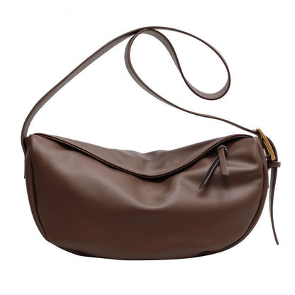 Crossbody Bags Luxury Handbags Solid Soft Shoulder Bags Travel Hobos Vintage 1PC