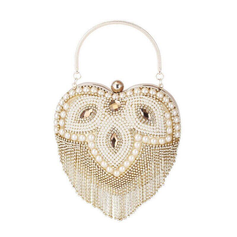 Rhinestone Evening Bag Clutch Womens Diamond Banquet Clutch Wedding Bridal Prom
