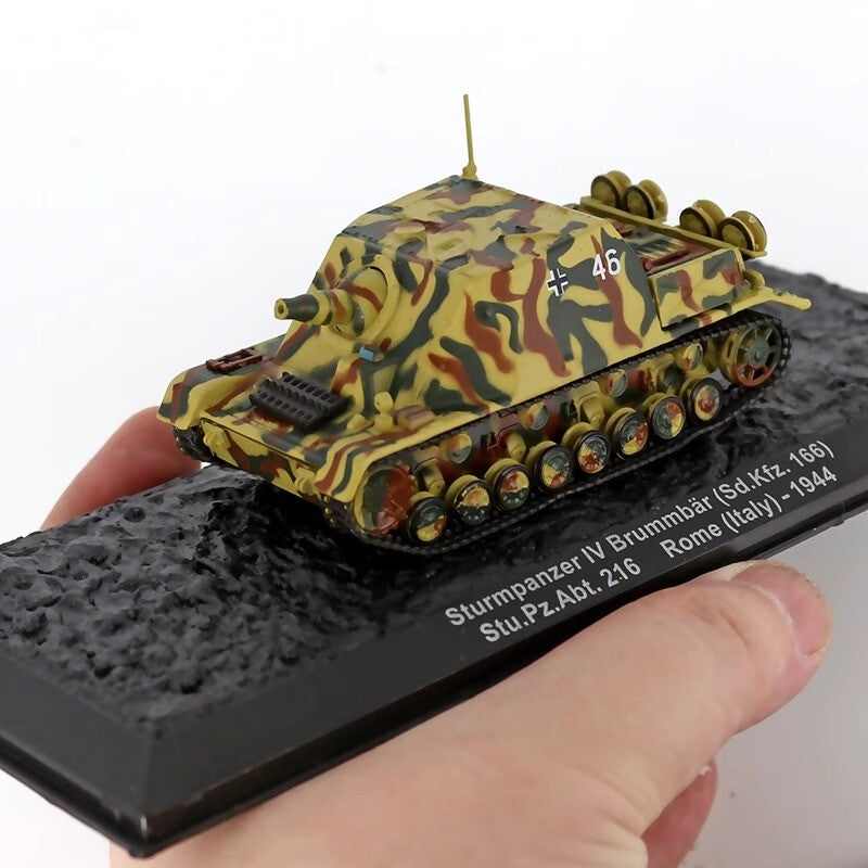 IXO 1/72 German Grizzly Assault Tiger Tank Ornament Army Alloy Model Ornament