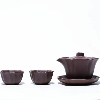True Yixing Zisha Tea Pot With Lid Infuser Matching Tea Cup Travel Tea Set Pots