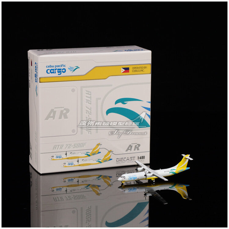 1:400 JC Wings Cebu Pacific Cargo ATR-72 Airplane Diecast Aircraft Plane Model