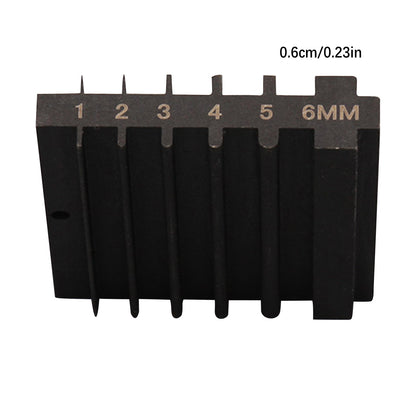 Double Side Repair Tool Cutting Leather Thinner Edge Skiving Tool Leathercraft