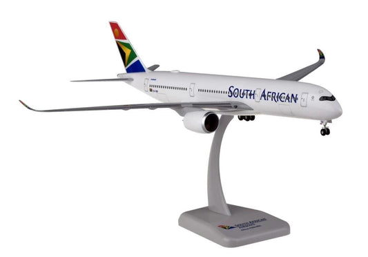 1:200 33CM Hogan SOUTH AFIRCAN AIRBUS A350-900 Plane ABS Plastic Aircraft Model