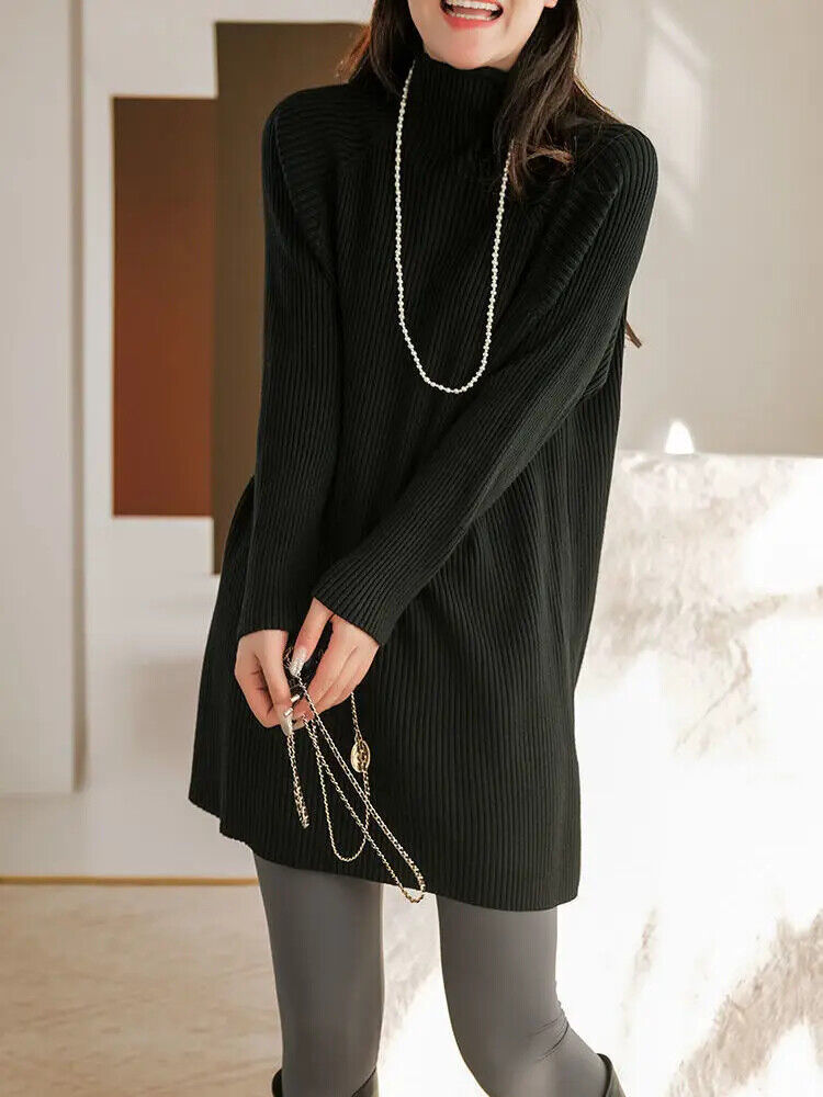 Sweaters Women 2023 Autumn Winter Length Sweater Elegant Women's Pullover