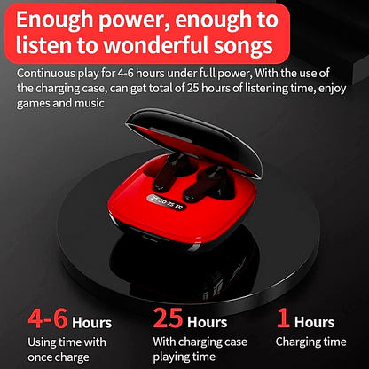Bluetooth Earbuds Wireless Headphones LED Display Noise Cancelling Premium Sound