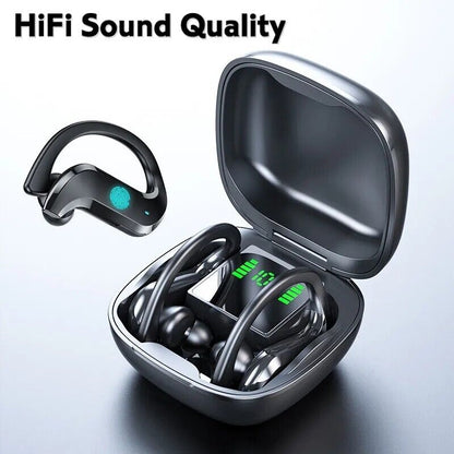 Bluetooth 5.0 Headset TWS Wireless Earphones Earbuds Stereo Headphones Ear Hook