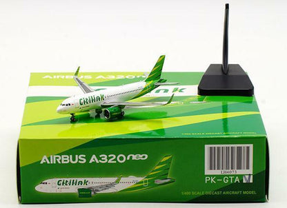 1:400 JC WINGS Scoot AIRBUS A320-200 Passenger Airplane Diecast Aircraft Model
