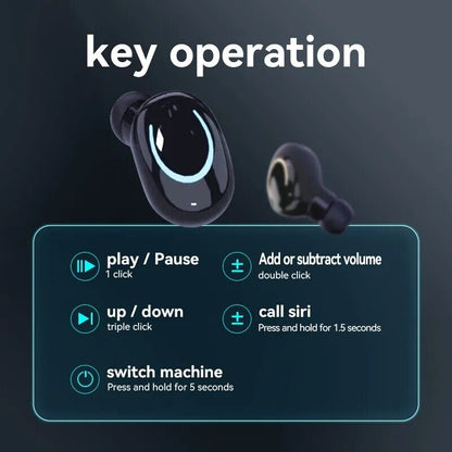 Bluetooth headphone Wireless Earbuds Sporting Headset Premium Sound Waterproof