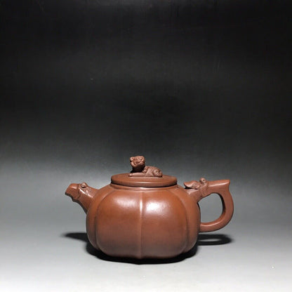 vintage chinese yixing purple clay teapot zisha ceremony teaware collection rare