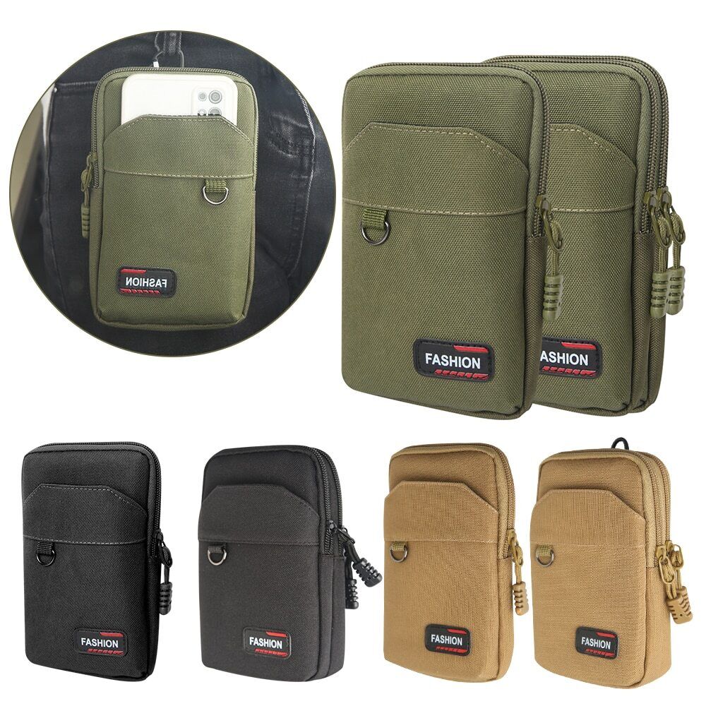 Nylon Tactical Bag Outdoor Military Waist Pack Men Phone Pouch Waist Bag