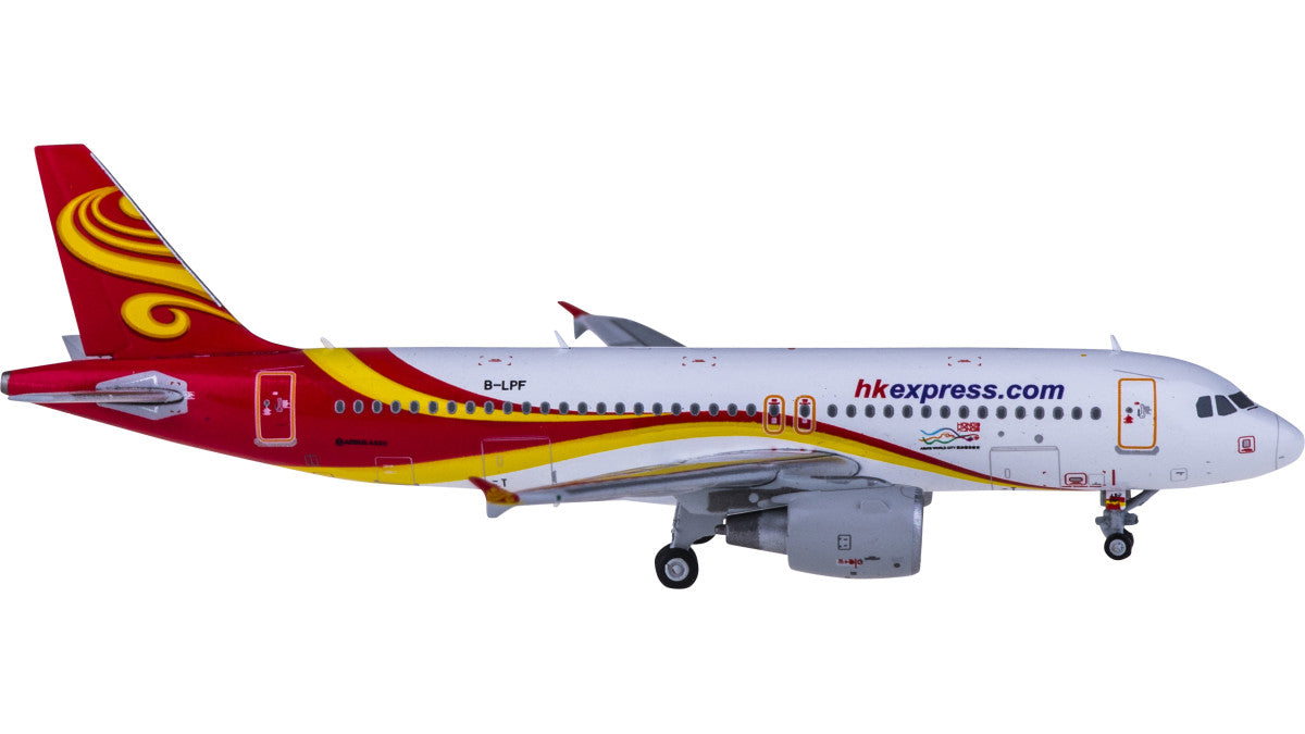 1:400 JC Wings HK Express AIRBUS A320 Passenger Airplane Diecast Aircraft Model