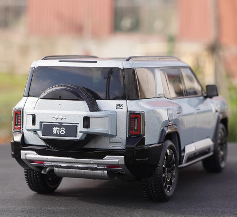 1:18 Scale BYD Formula Leopard 8 SUV Cross-country New Energy Car Diecast Model