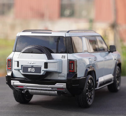 1:18 Scale BYD Formula Leopard 8 SUV Cross-country New Energy Car Diecast Model