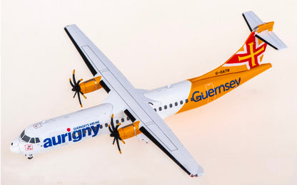 1:200 JC Wings Aurigny Air Services ATR-72-600 G-OATR Airplane Diecast Model