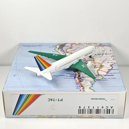 1:400 Aeroclassics Transbrasil B767-200 PT-TAC Passenger Plane Diecast Model