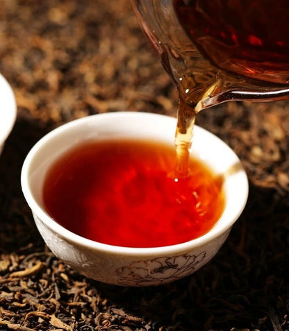 1000g Gold bud GongTing Puerh tea bulk pu'erh Ripe tea Old trees old leaves tea