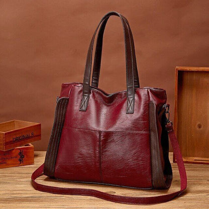 Handbag Women Handle Bag PU Leather Shoulder Bag Business Hand Bag 2023 Trend