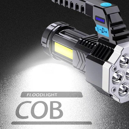 Lamparas de Mano Recargables USB Linternas LED Alta Potencia 7000 High Lumens