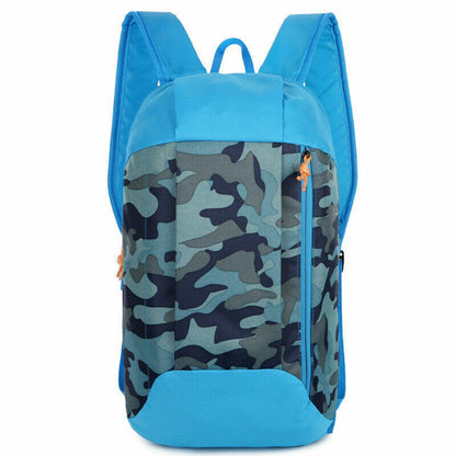 Sports Camouflage Travel Mountaineering Bag Zipper Belt Men Ladies Children