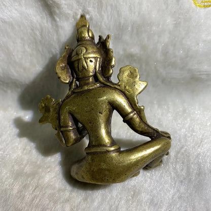 Antique White Tara Buddha Bodhisattva Buddha Statue Home Decoration