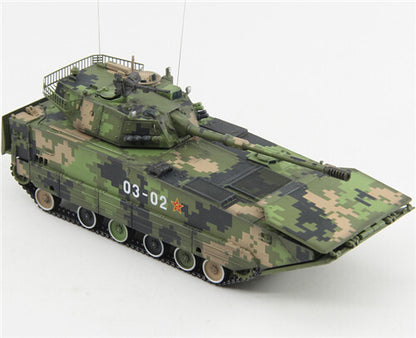 UNISTAR China ZTL-05 amphibious assault gun 03-02 1/72 Tank Pre-builded Model