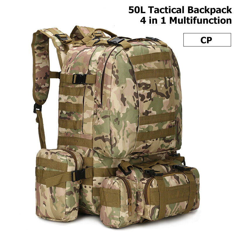 Tactical Backpack Men's Military Backpack Sport Bag Hiking Army Camping Bags