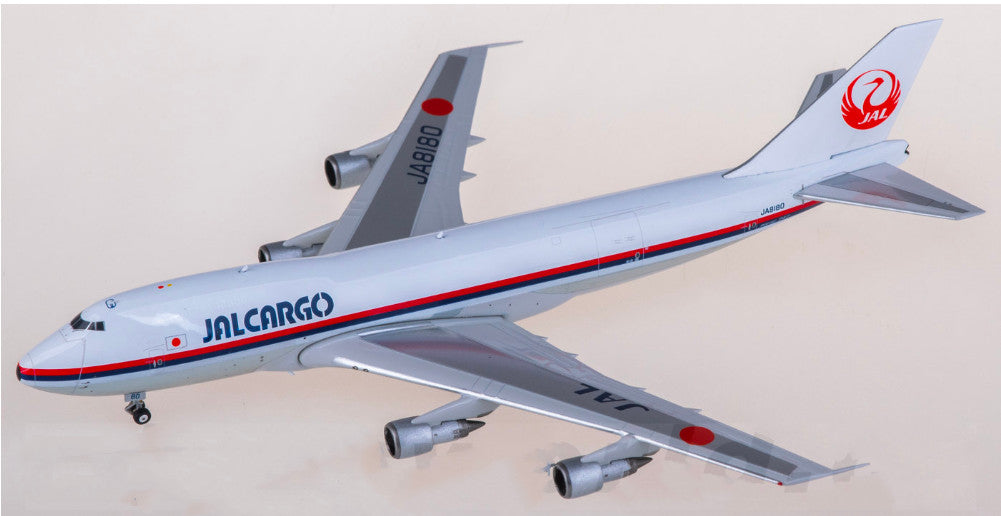1:400 Phoenix Japan Airlines Boeing 747-200F Passenger Airplane Diecast Model