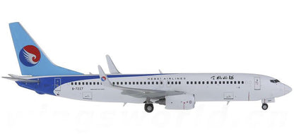 JC Wings HEBEI AIRLINES for Boeing 737-800 B-7227 1/400 plane Pre-builded Model
