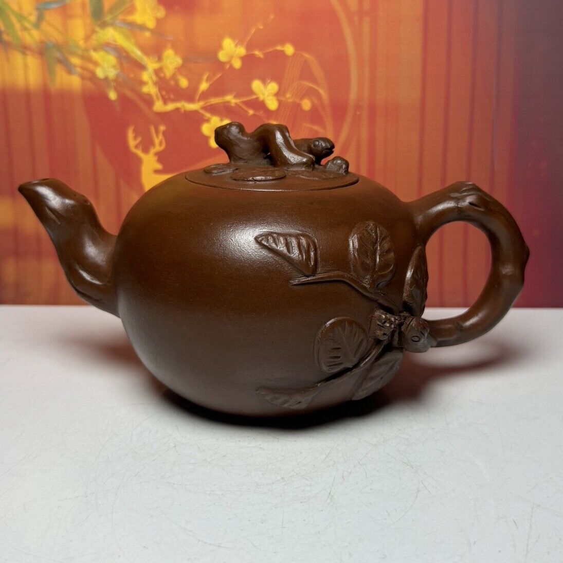 Vintage Chinese Yixing Purple Clay Teapot Zisha Ceremony Teaware Collection Rare