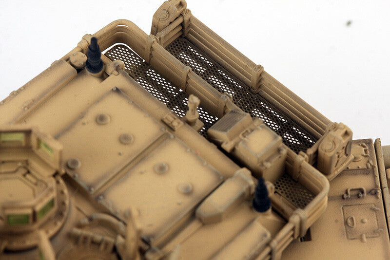 Panzerkampf 1/72 US M1A2 TUSK1 M1 Main Battle Tank Model Sand