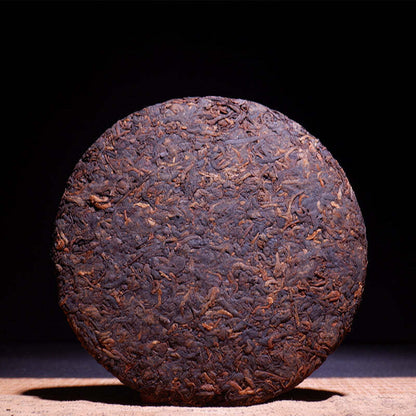 357g Iceland Aged Pu-erh Ripe Tea Cake Yunnan Cooked Puerh Tea Pu'er Black Tea