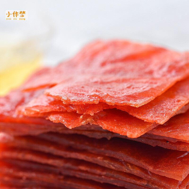 Jingjiang Specialty Dried Pork Slice Handmade Jerky Spicy Honey Flavored Snacks