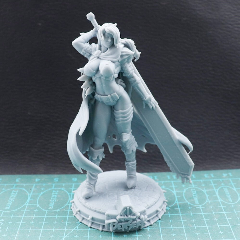 1/24 resin figure model Game Character Female Gus Guts Unassembled Unpainted