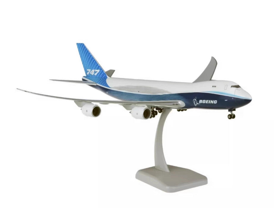 1:200 38CM Hogan BOEING 747-8F Plane Airplane ABS Plastic Aircraft Model
