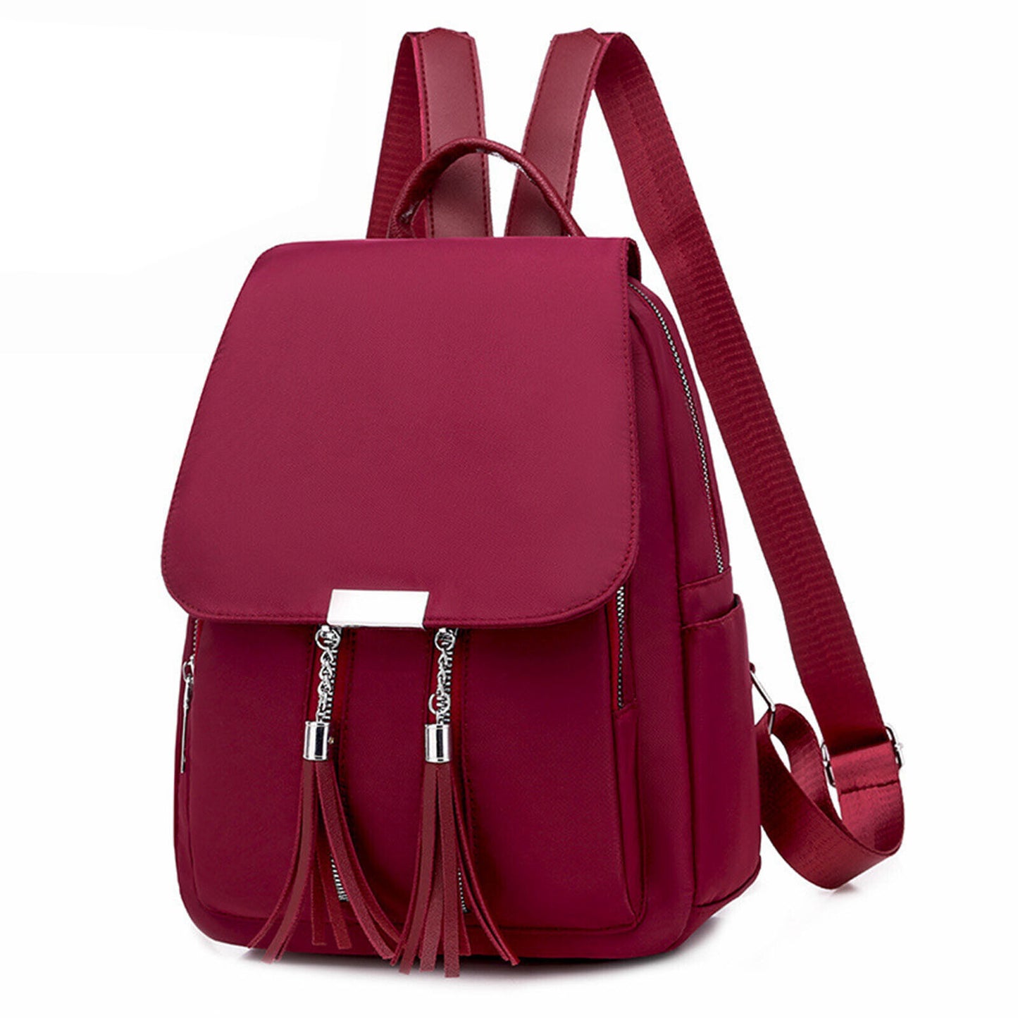 Women Backpack PU Oxford Shoulder Bag Handbags Rucksack School Backbag Travel