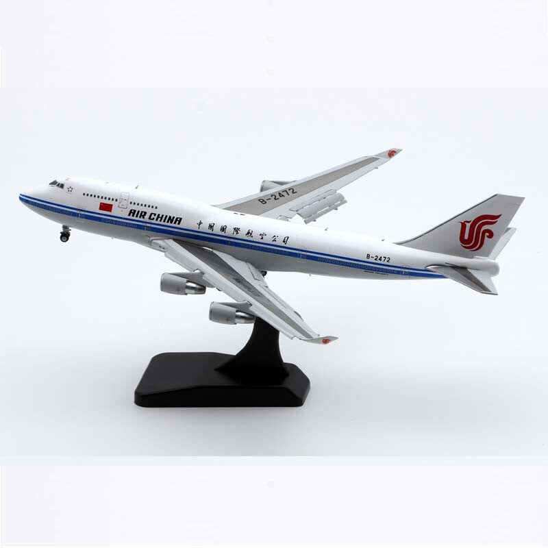 JC WINGS Air China For Boeing B747-400 B-2472 Flaps Down 1/400 Aircraft Model