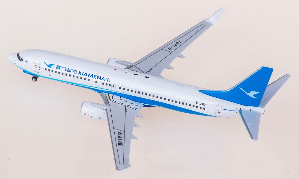 1:400 AeroPolaris XiamenAir Boeing 737-800 B-1287 Airplane Diecast Model