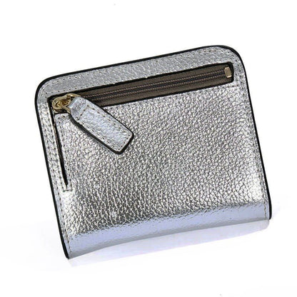 Fashion Leather Wallet Mini Purse Small Pouch Coin Pocket Zipper 10.5*9*1CM 1 PC