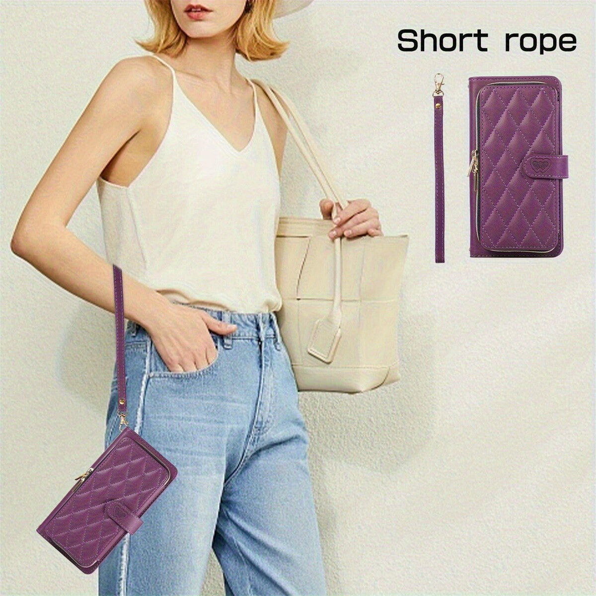 Crossbody Wallet Case for Samsung Galaxy A26 A36 A56 A16 A55 A35 A15 A54 A25 A73