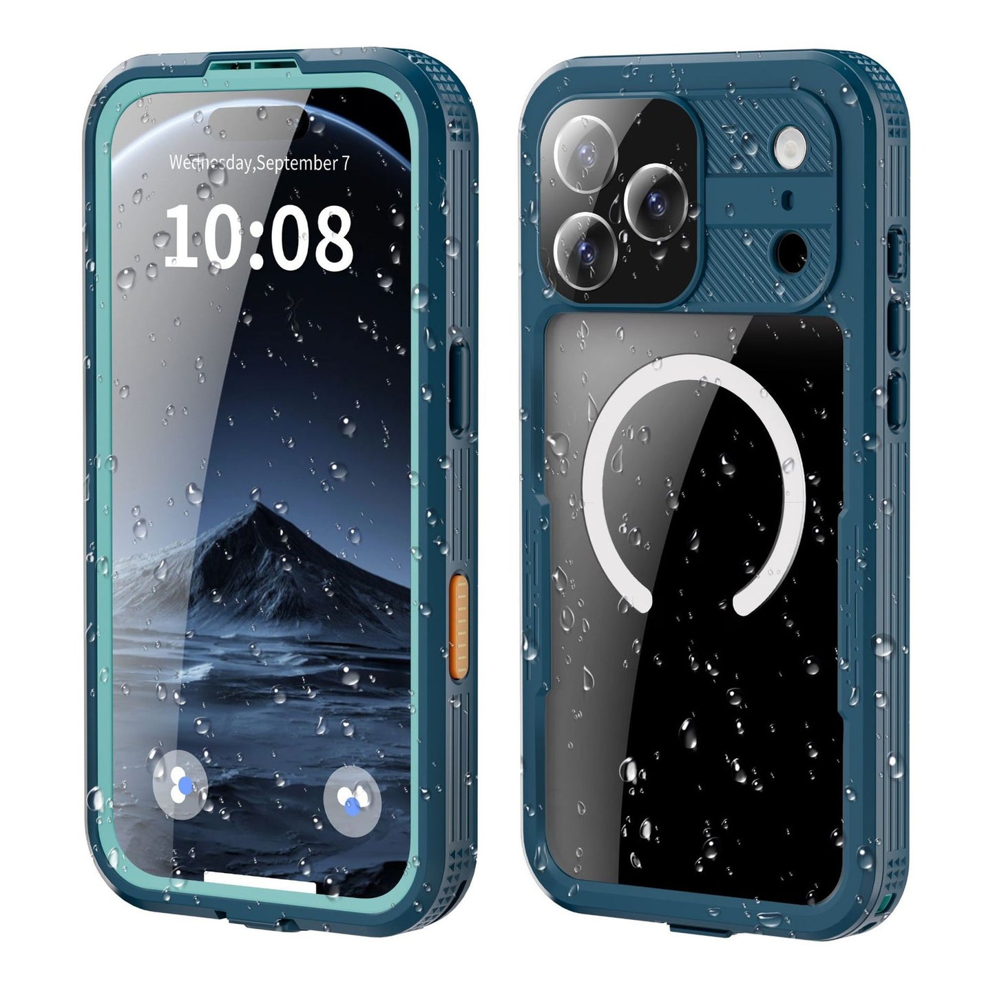 Waterproof IP 68 Magnetic Shockproof Fundas Cover for iPhone 17 Pro Max 17 AIR