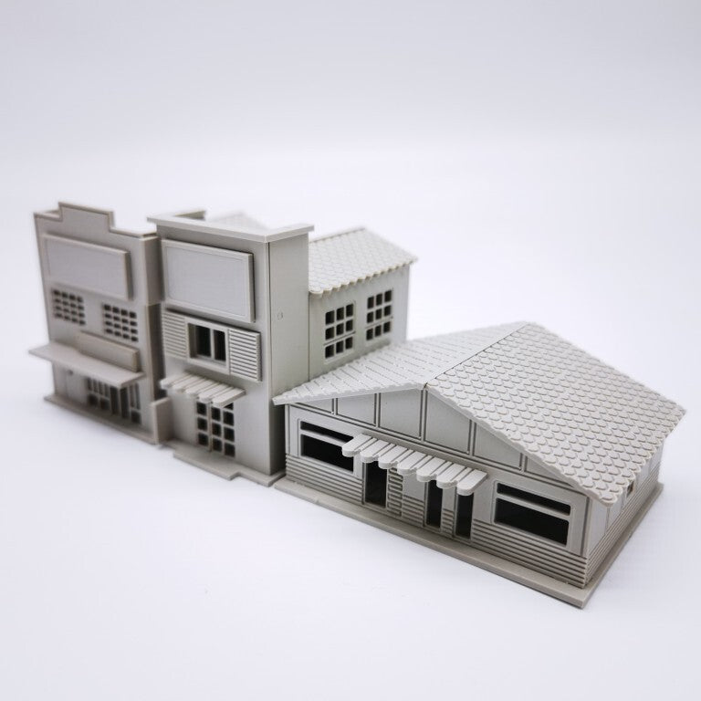 1/64 Japanese Architectural Model Nagoya Hut Scene Model for Scene Model