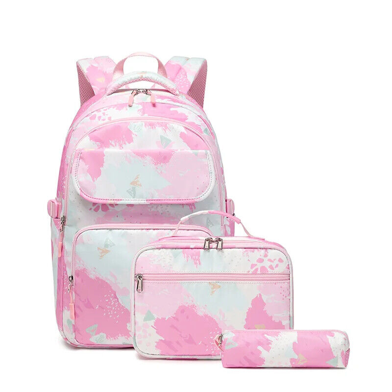 School Bags Teenage Girls 3 Pcs/Set Kids Schoolbag Backpack Child Book Bag