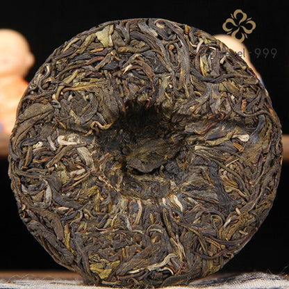 100G raw Pu'er tea cake Yunnan deep mountain old tree Pu'er -