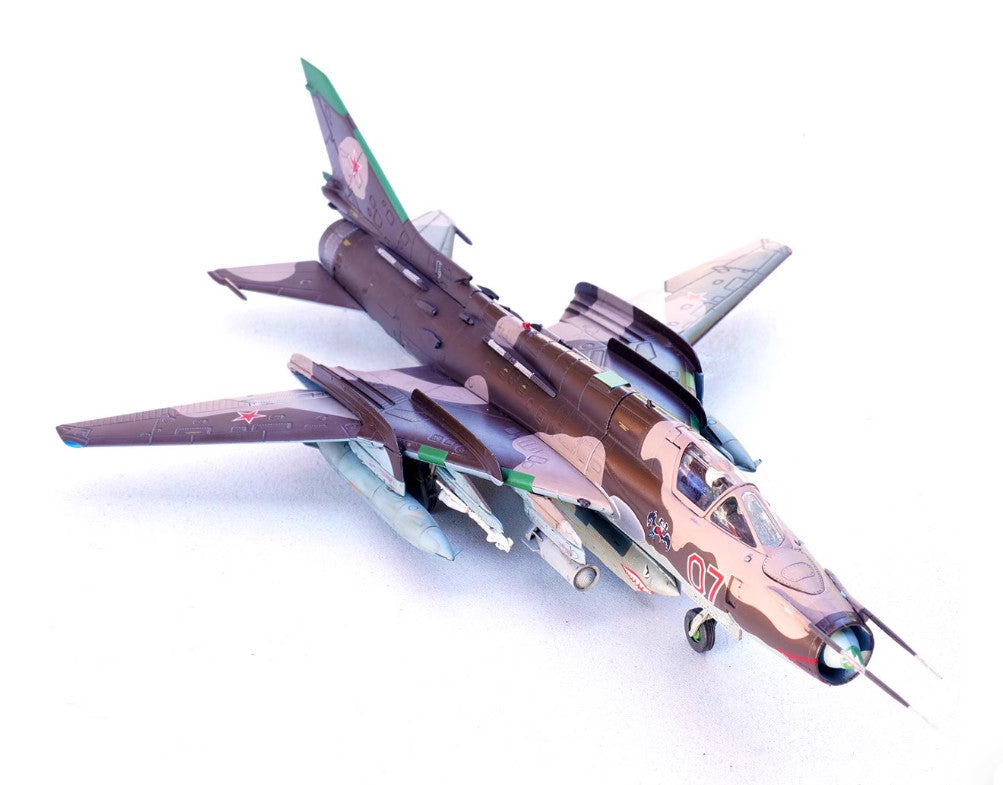 1:72 JC Wings Su-17M4 Afghan War, Bagram Airfield Fighter Diecast Boomber Model