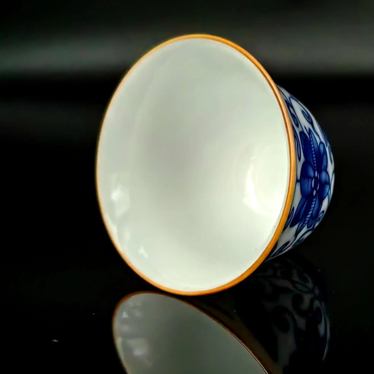 Chinese Tea Cup Ceramic Beautiful Unusual Porcelain Jingdezhen Ceremony